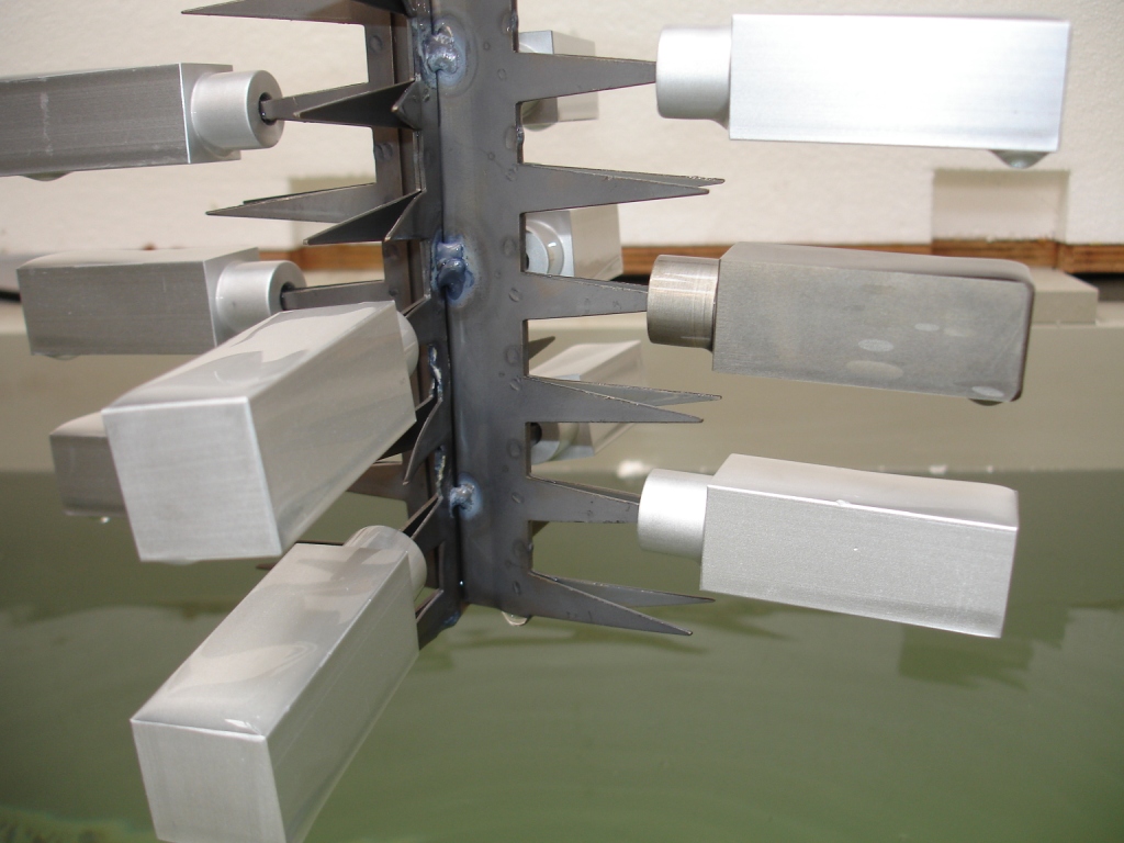 After caustic etching